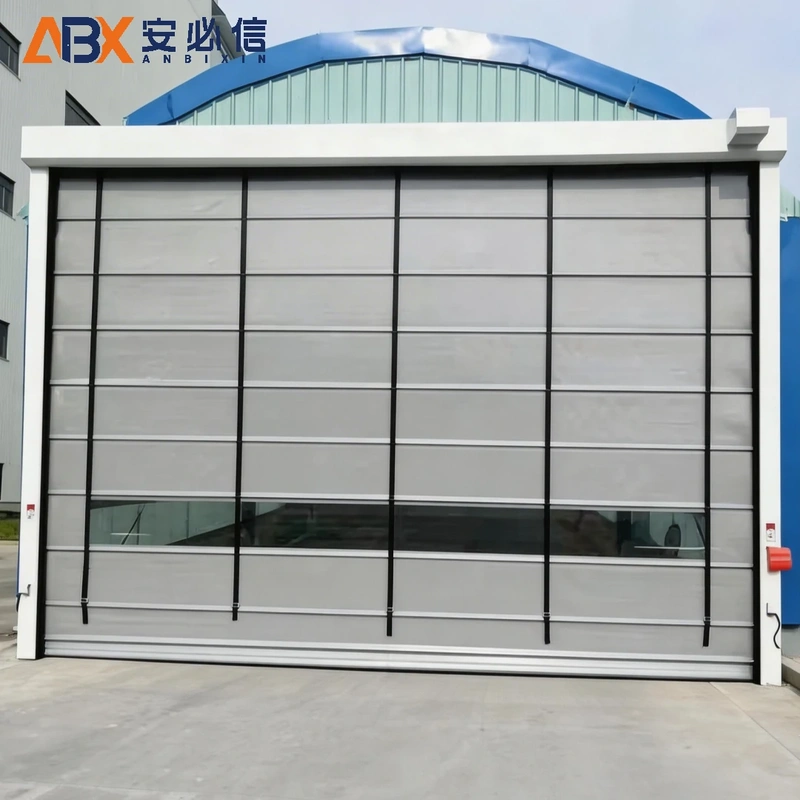 广安市软帘堆积门